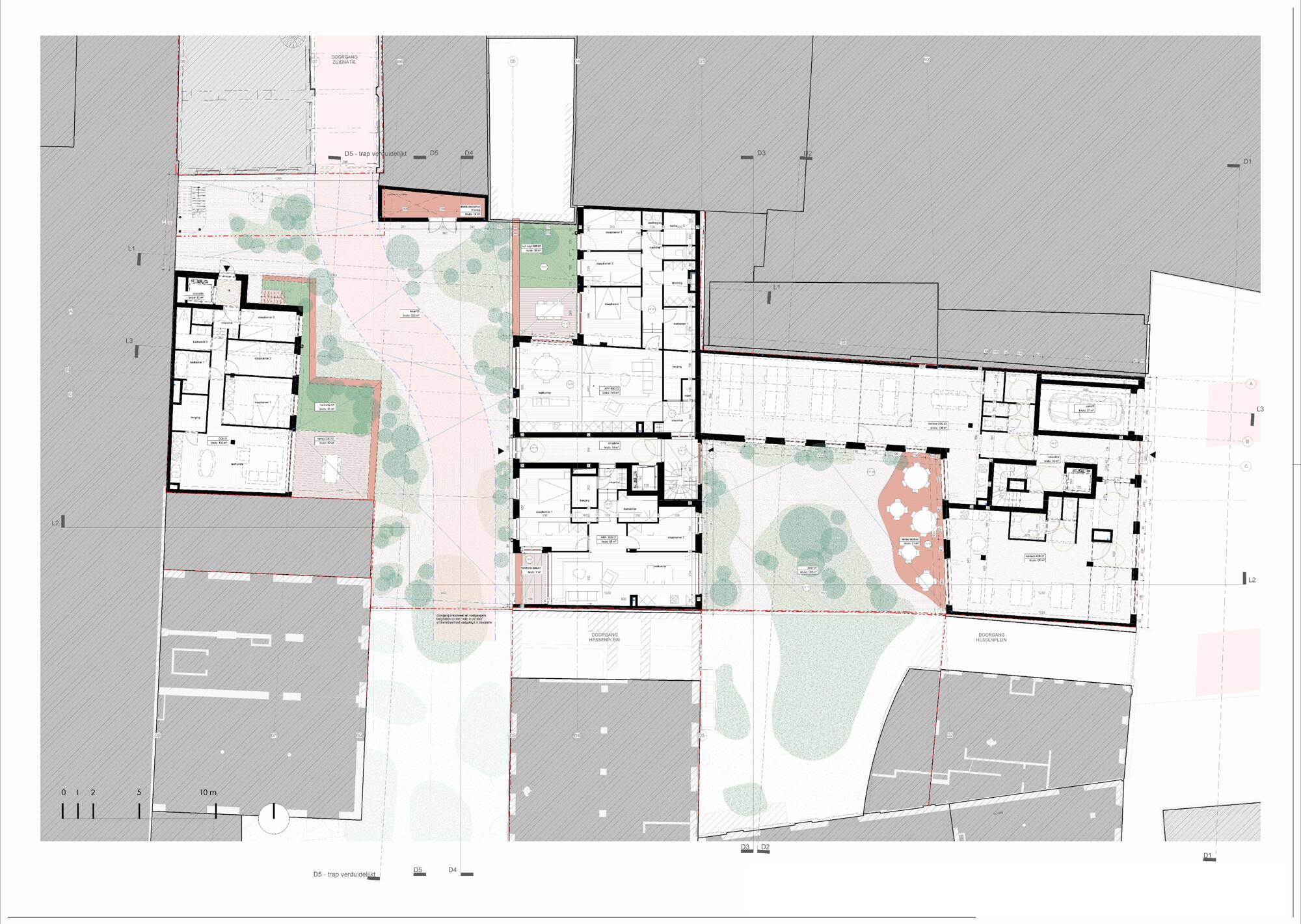 Gelijkvloerse verdieping